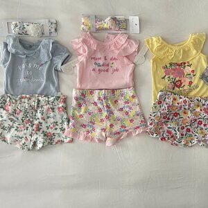 20 Piece Baby Girl Clothing Bundle - Newborn/ 0-3 mos/ 3-6 mos - Most NWT